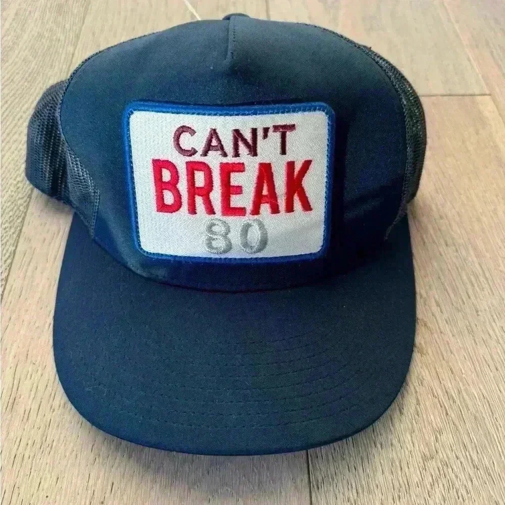 G/fore Can't Break 80 Trucker Snapback Hat - Navy